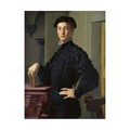 Trademark Fine Art Agnolo Bronzino 'Portrait of a Young Man Bronzin' Canvas Art, 14x19 IC00362-C1419GG
